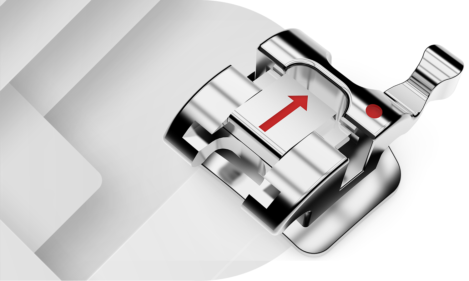 rappresentazione bracket self-ligating serie Queen