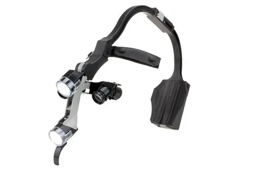 Caschetti ingrandenti con luci Dr Kim